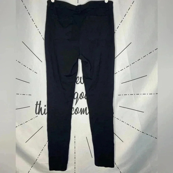 Andrew Marc Black Stretchy Minimalist Skinny Pants - Picture 3 of 5